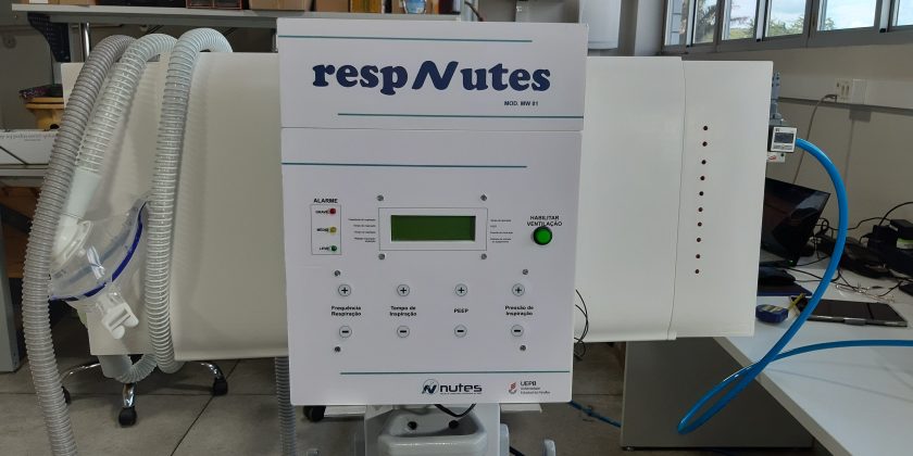 Projeto de ventilador pulmonar desenvolvido pelo Nutes é selecionado em edital da Fapesq-PB